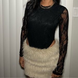 Fur skirt